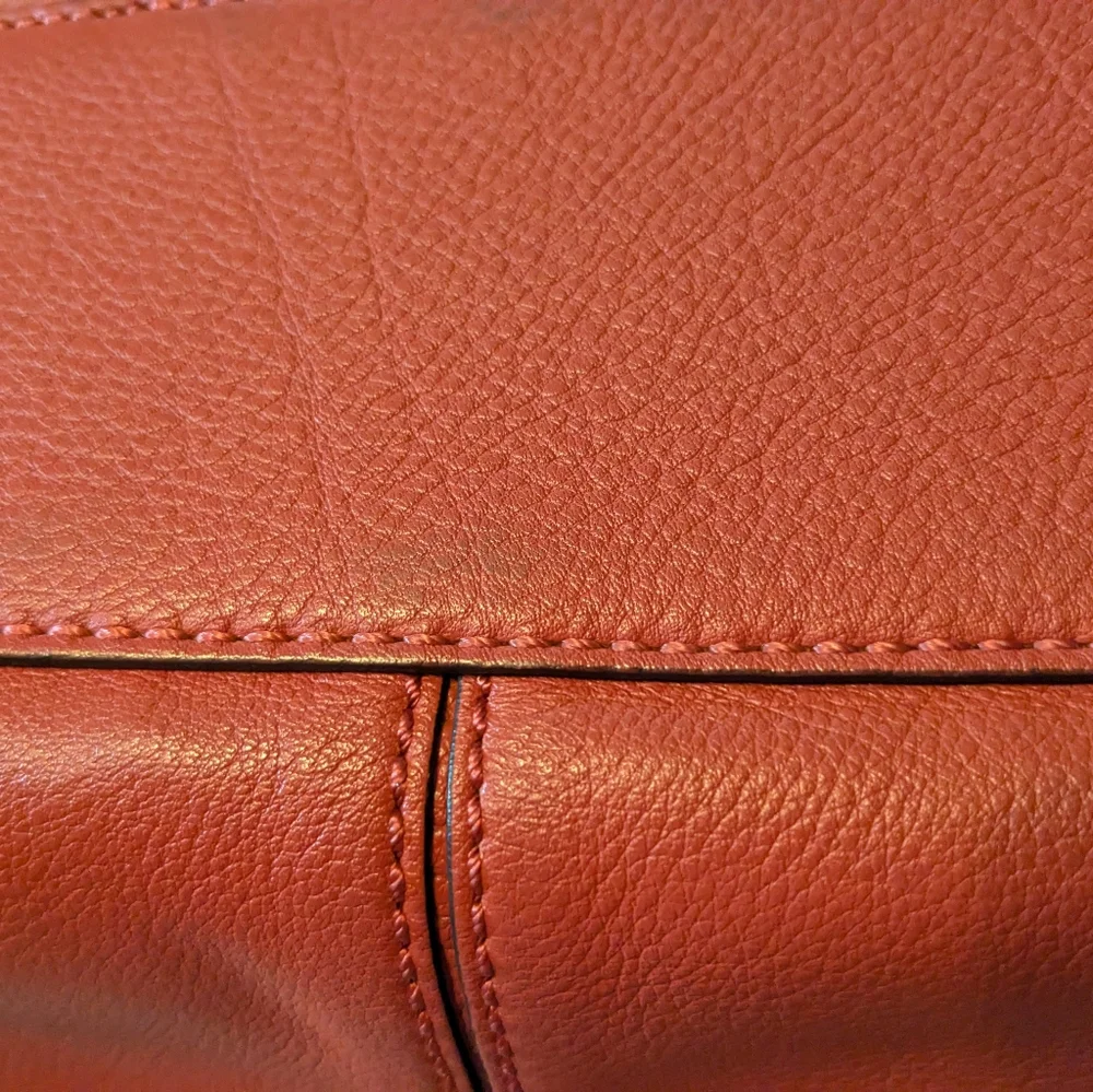 Tumi Leather Tote Shoulder Bag Like with Dust Bag - Picture 12 of 16